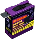 Better Tools Round End Carpet Blades 100-PACK (20101N). Fixed Price $18.49.
