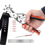 Airaj Pro Leather Punch Tool,revolving Plier KIT,6 Multi-hole Sizes. Fixed Price $29.99.