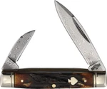 Rough Rider Capitol Intern Cinn Bone RR2531 Damascus Folding Knife. Fixed Price $40.67.