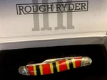 Rough Ryder Coral Snake Series Stockman 3 1/2" Pocket Knife RR2279. Fixed Price $17.98.