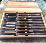 Set Craftsman Turning Lathe Knives Chisels Woodworking Tool 28521 - 28528. Fixed Price $99.00.