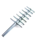 7 Piece Cork Rubber Stopper Borer Tool Set Chrome Plated Hole Punch Kit Lab. Fixed Price $15.99.