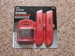 Tool Shop 2 Piece Utility Knife Set With Blades - Red. Fixed Price $14.99.