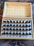 Tekton 36 Piece Number & Letter Stamp Punch Set 5/32. Fixed Price $10.95.