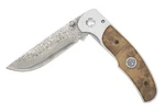 Coast C244305 Knife Large Thuya Damascus Folder. Fixed Price $18.00.