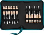 Monkey BAR-12PCS Carving Chisel Set- Sharp Woodworking Tools With Case. Fixed Price $27.92.
