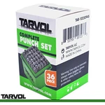 Tarvol Complete Number Letter 1/8 Metal Stamp 36 Piece Steel Punch Set A-z 0-9. Fixed Price $17.99.