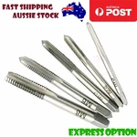 5PCS Hss Machine Screw Thread Metric Plug Die Taps M3-M8 Set Kit Drill. Fixed Price $10.28.