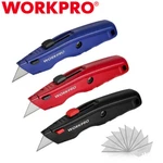 Workpro Premium Utility Knife Quick Change Blades 10 Extra Black/blue/red. Fixed Price $30.99.