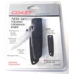 Coast CG003CP New Generation Folding Lockback Knife 7" Open. Fixed Price $6.00.
