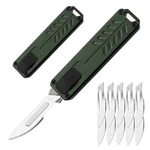 Caressolove Automatic Utility Knife, Safety Box Cutter Retractable, Edc .... Fixed Price $29.52.
