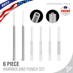 6PC Roll Pin Starter Punch & Bolt Catch Install Set 1/16" 5/64" 3/32" 1/8". Fixed Price $9.99.