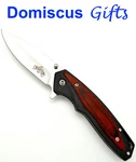 8" New! Master Usa Tactical Spring Assisted Red Black Pocket Knife Knives. Fixed Price $13.80.