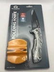 Olympia Folding Knife + Sharpener Ball Bearing Comfort Grip Free Shipping. Fixed Price $12.99.