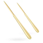 Musrod 2-PACK 9" Golden Metal Letter Opener, Safe Double Edge, Minimalist Design. Fixed Price $23.98.