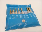 Pec Tools Drive Pin Punches. NB406300008B ,brass Set ,missing 7/32" Low Price. Fixed Price $20.00.