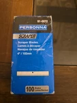 (qty 100) Personna 61-0072: .017 X 4"(102MM) Floor Stripper Blades. Fixed Price $45.00.