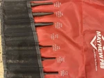Mayhew Pro 16-PIECE Steel Punch Set Red Black Model 61044 With Roll-up Pouch. Fixed Price $45.00.
