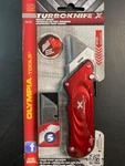 Olympia Tools Turbo Knife X Utility 33-132 Red Color Fast Ship 3574928. Fixed Price $14.69.