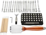 65PCS Diy Leather Stamping Punch Tools Letter And Number Set Carving Knife. Fixed Price $36.99.