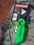 Craftsman High-visibility Folding Utility Knife With Blade (CMHT10352). Fixed Price $22.99.
