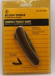 Klein Tools Compact Pocket Knife (44034) 2 5/8" Modified Spearpoint Blade - New. Fixed Price $55.00.
