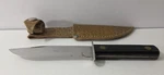 Outdoor Sportsman Flixed Blade Knife Tempered Carbon Steel 5 Inch. Fixed Price $24.99.