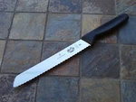 Victorinox Bread/bakers Knife 7 Inch Serrated Blade Fibrox Non-slip Handle New. Fixed Price $29.99.