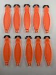 10 (new) Klever Kutter Koncept Safety Box Cutter Knives, Orange. Fixed Price $19.79.