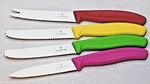 Victorinox Set Of 4 Knives 1 Tomato Knife Plus 3 Utility/paring. Fixed Price $39.99.