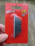 10 Pcs Utility Knife Blades Ultra Tough Steel Household Workshop Garage. Fixed Price $6.95.