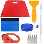 Wallpaper Smoothing Tool Kit Include Red Squeegee,medium-hardness B.... Fixed Price $34.77.