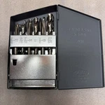 Huot Usa Tap & Drill Index Nc 6-32 To 27/64 Pictured 18 Pieces W/ Metal Case. Fixed Price $64.99.