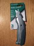 Master Force Rapid Change Utility Knife Retractable 3 Blades Included New. Fixed Price $9.95.