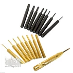 18 Pc Brass Steel Set Pin Center Punches Home & Business Hand Tool. Fixed Price $17.95.