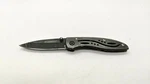 Guidesman Mini Skeleton Folding Pocket Knife Plain Edge Frame Black Stainless. Fixed Price $17.99.