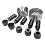 Big Self Centering Coin Hole Punch Set - Sizes: 1/4" To 3/4". Fixed Price $89.20.