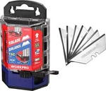 Workpro Premium Utility Knife Blades Tac Diamond Coated SK2M 50-PACK W/dispenser. Fixed Price $23.99.