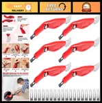 6 Pack Heavy Duty 2-IN-1 Carpet Knife & Tucking Tool 8" Utility Cutter For Rug. Fixed Price $87.99.