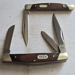 Buck 373 Trio Blade Knife 420J2 Ss Med Stockman, 379 Solo 2KNIVES. Fixed Price $33.99.