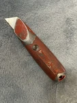 Vintage Stanley 1299 Fixed Blade Red Utility Knife Usa Made Tool. Fixed Price $12.99.