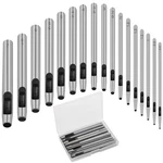 17 Pcs Round Leather Hole Punch Tool 0.5-7MM, Boyistar Metal Hollow Silver. Fixed Price $27.30.