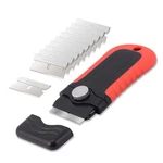 Gomake Razor Blade Scraper Tool With Storage Container, Black Red. Fixed Price $17.58.