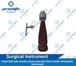 Drill With Jacobs Chuck Key Fiber Handle Orthopedic Instrument. Fixed Price $33.50.