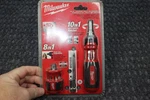 Milwaukee Rachet Multi Bit Driver Impact Hand Tools New 48-22-2302P. Fixed Price $39.95.