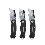 Husky 99732 Folding Lock-back Utility Knife (3-PACK). Fixed Price $25.00.