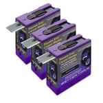 Better Tools Square End Blades Heavy Duty, 300 Count. Fixed Price $77.97.