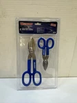 Westward 4YP53 Tinners Snip Set, Straight, 7 10 In, Steel. Fixed Price $18.99.