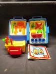 Vintage Mattel Stuff Workshop Bench Tool Kit Carrying Case. Fixed Price $30.00.