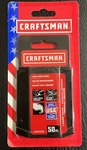 Craftsman Large Hook Blades 50-PC Pack (70004433) Nip. Fixed Price $14.95.
